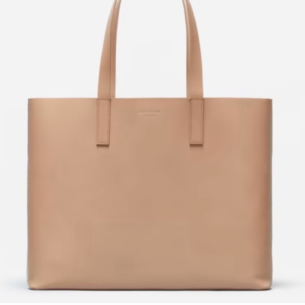 Everlane Taupe Leather Tote